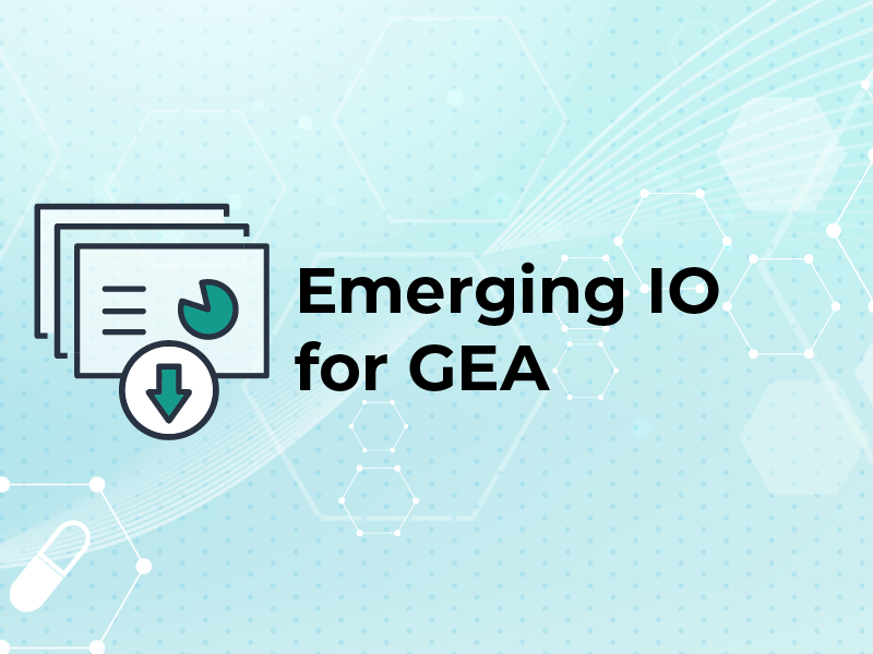Emerging IO for GEA