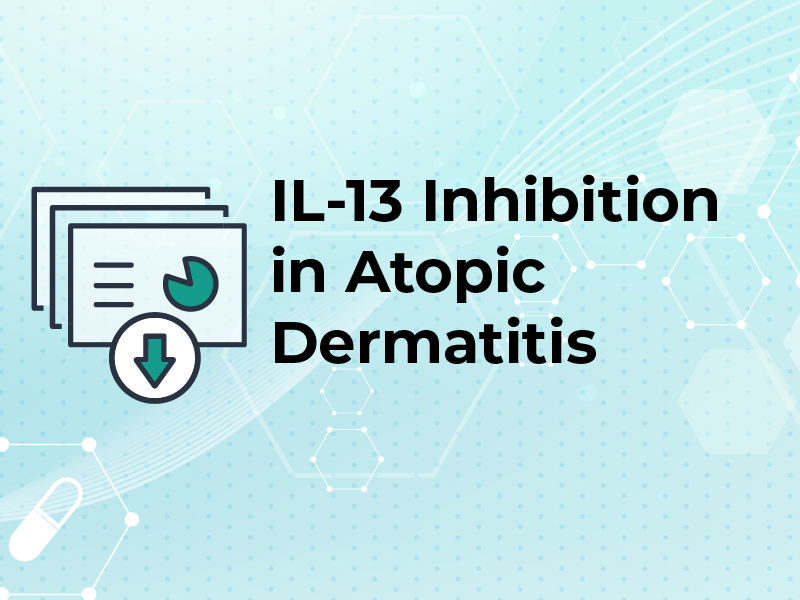 IL13 Inhibition in Atopic Dermatitis