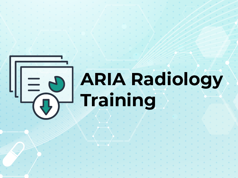 ARIA Radiology Training slideset