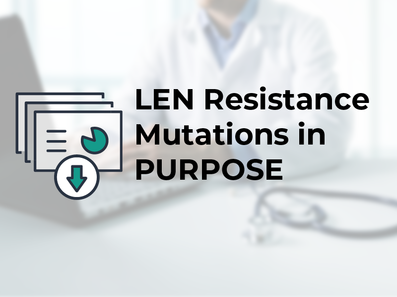 LEN Resistance Mutations in PURPOSE