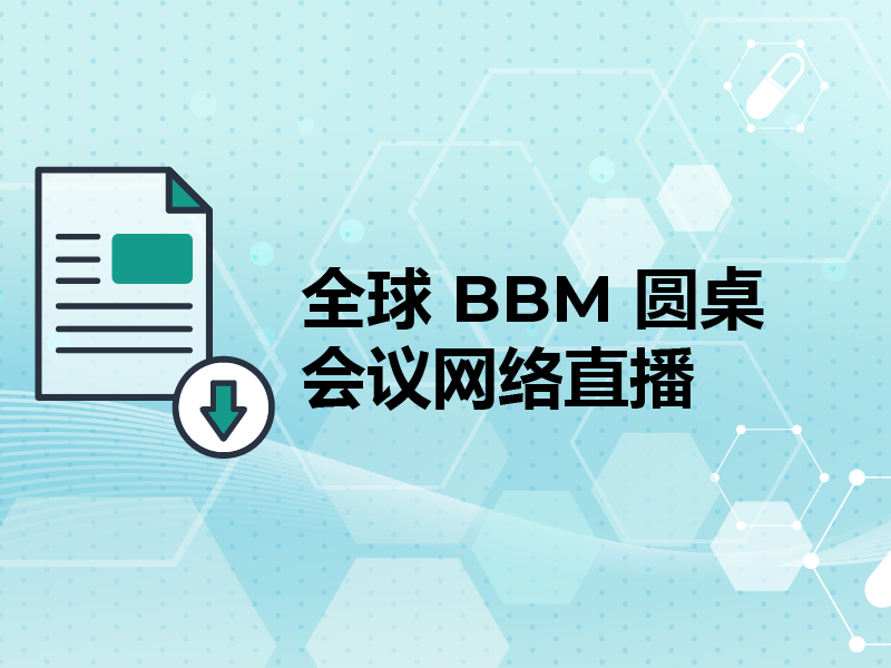 全球 BBM 圆桌会议网络直播