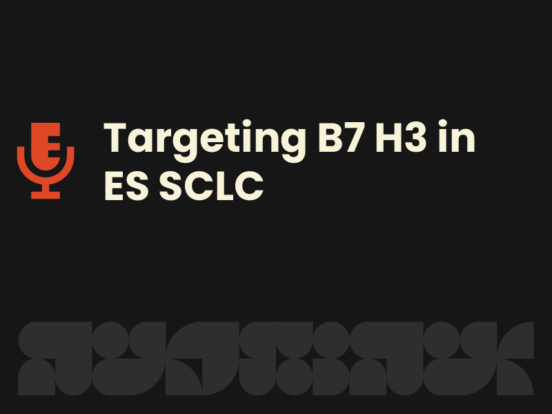 Targeting B7 H3 in ES SCLC
