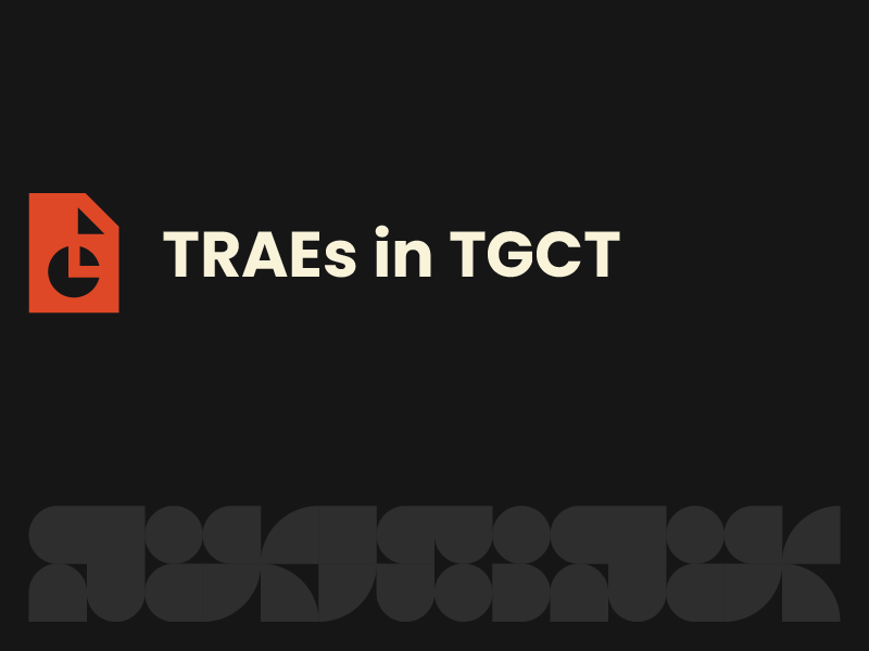 TRAEs in TGCT